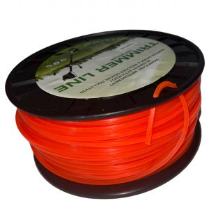 Hilo para desbrozadora 3 mm x 120 metros - cuadrada