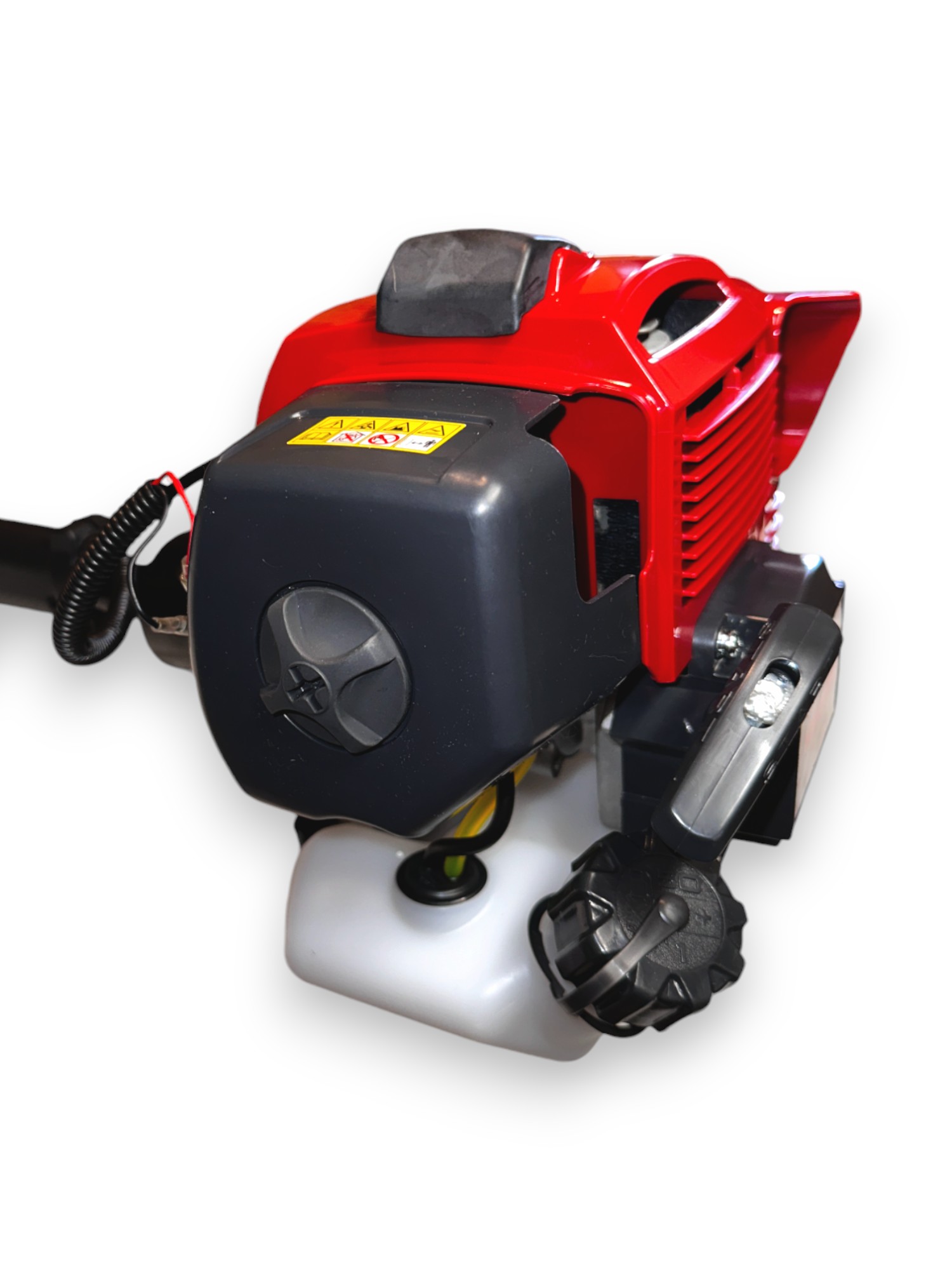 Vareador de aceitunas de gasolina motor kawasaki Tj45 con podadora, desbrozadora y cortaseto - Imagen 6