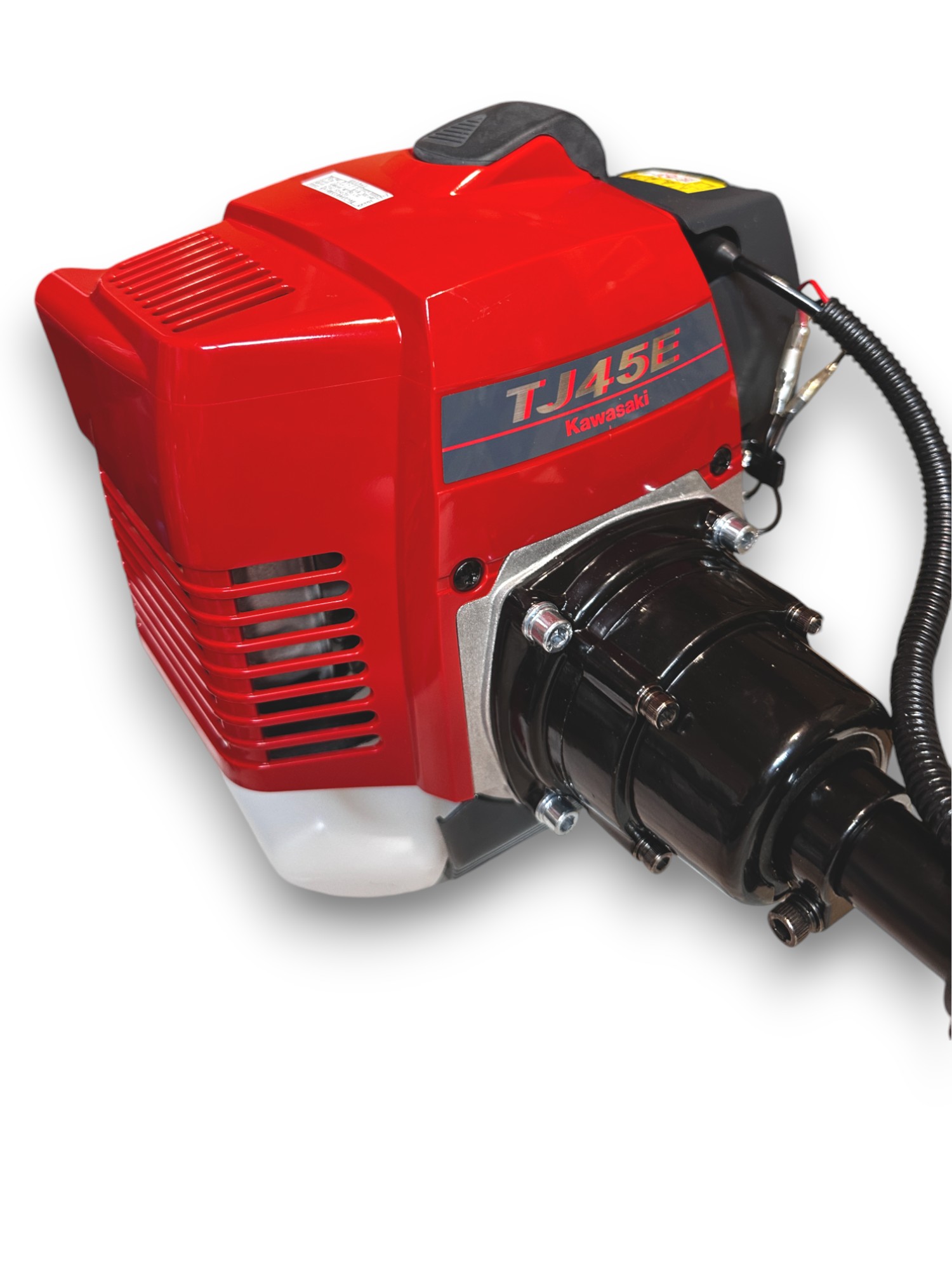 Vareador de aceitunas de gasolina motor kawasaki Tj45 con podadora, desbrozadora y cortaseto - Imagen 5