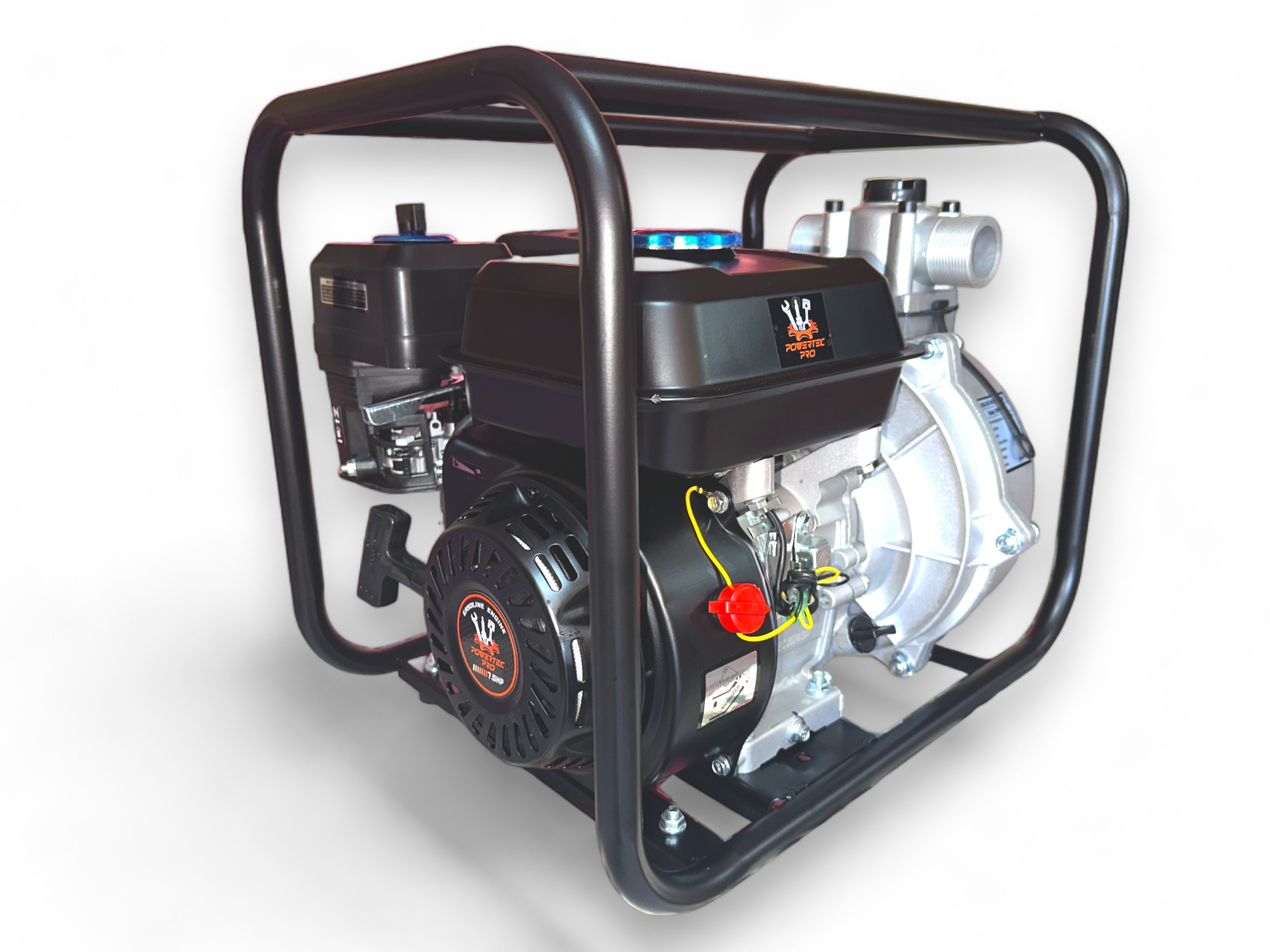 MOTOBOMBA GASOLINA PROFESIONAL ALTA PRESIÓN 4T OHV 50MM 30000L/H 7CV - Imagen 6
