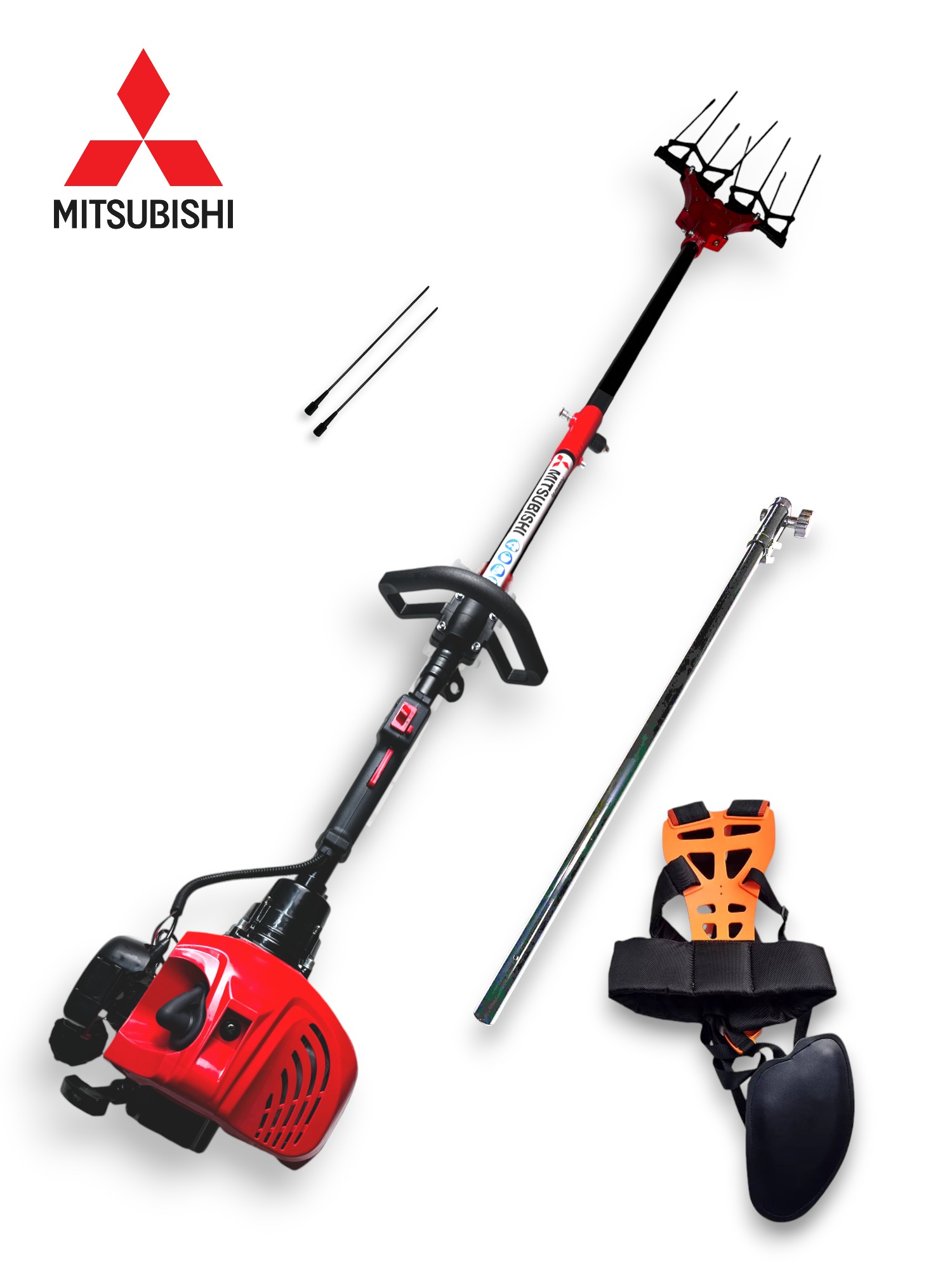 VAREADOR GASOLINA POWERTEC PRO MOTOR MITSUBISHI TU-33