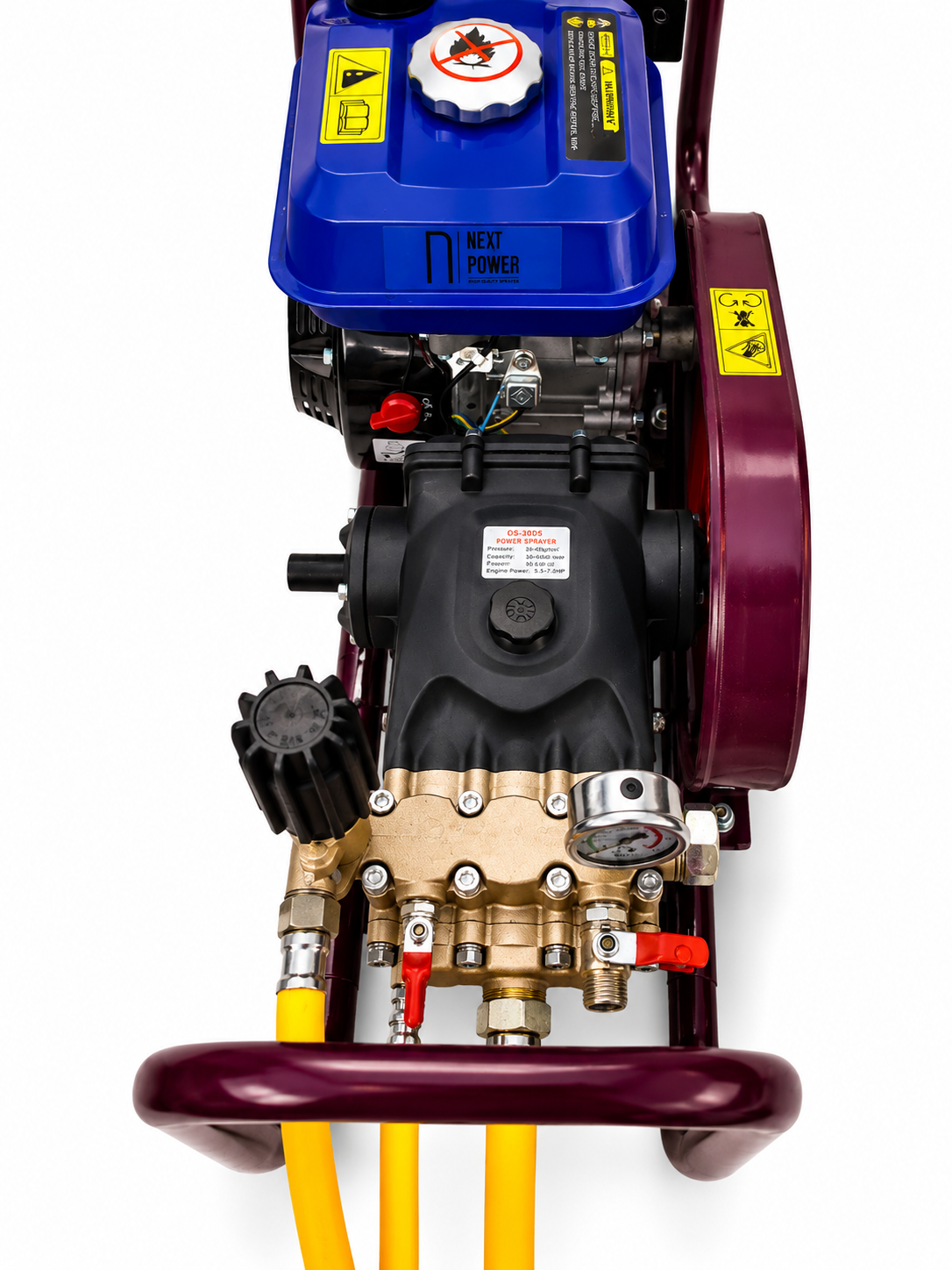 Bancada de Pulverización Gasolina Next Power 7CV – Alta presión para uso agrícola y profesional - Imagen 5