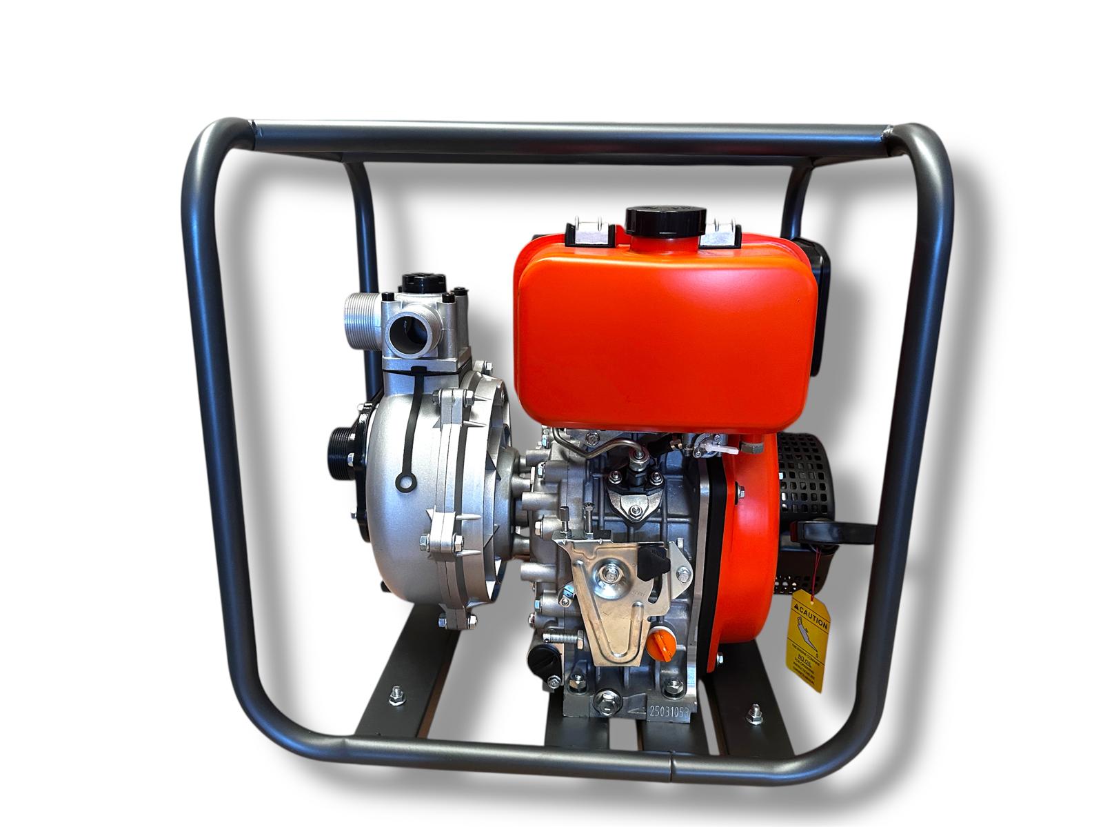 Motobomba powertec pro Diésel LT-178F20H – Alto Rendimiento, Máxima Altura de Bombeo - Imagen 5