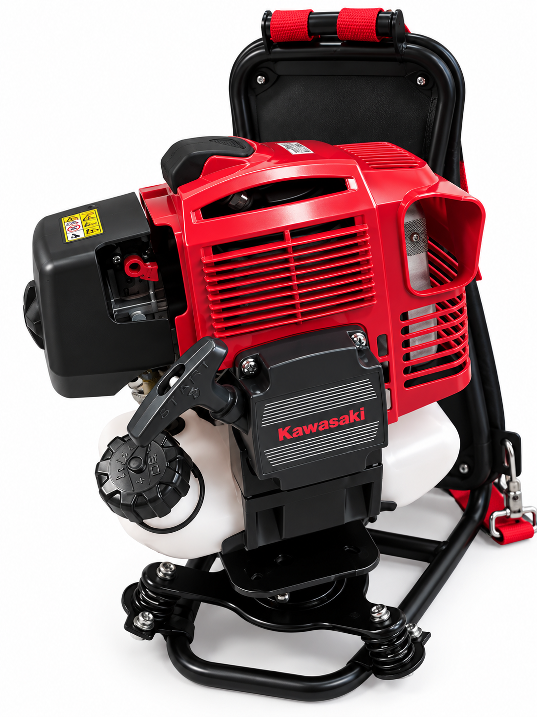 Vareador de gasolina profesional Kawasaki TJ45 con gancho para pistacho, almendra y olivo - Imagen 2