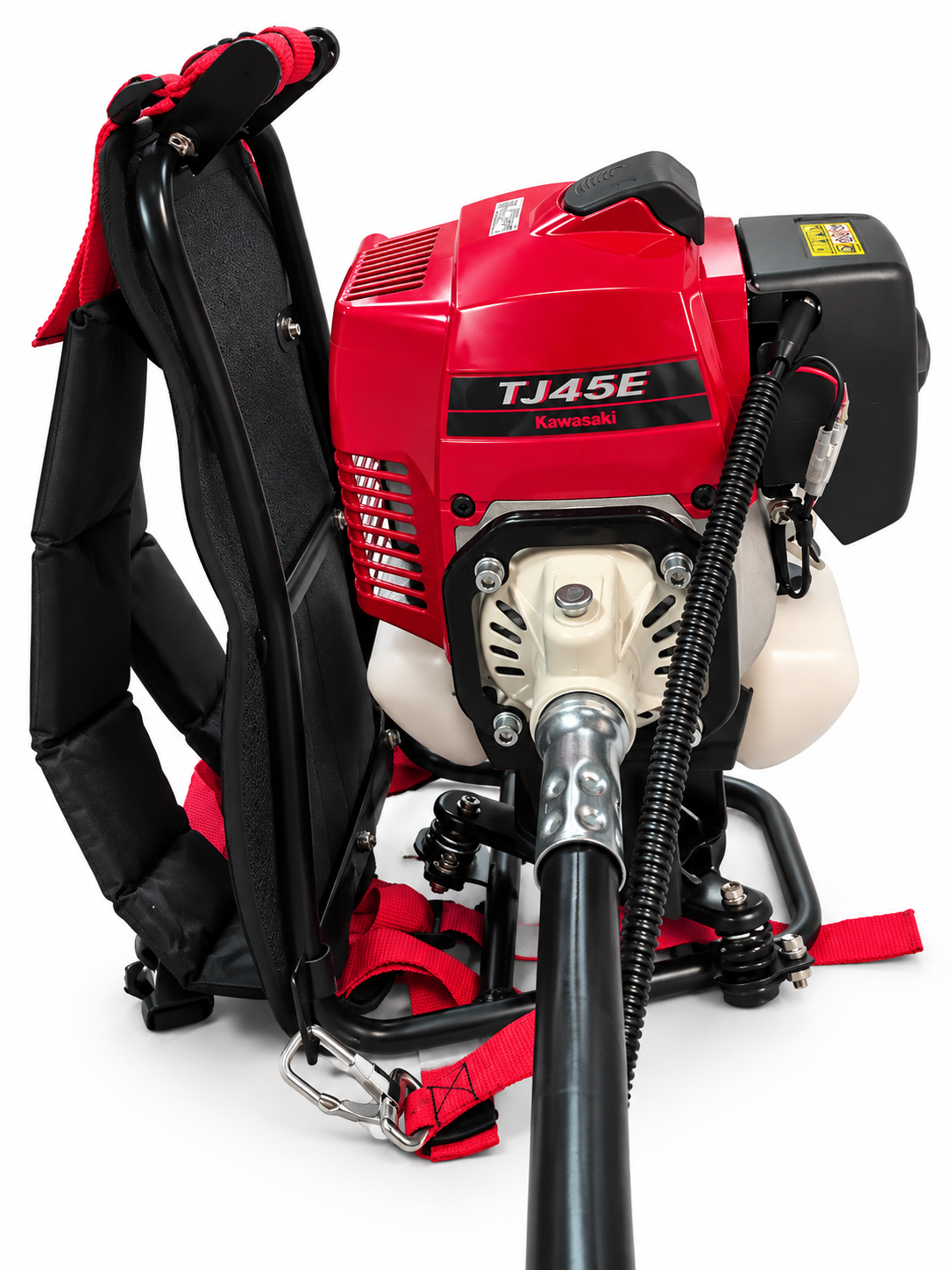 Vareador de gasolina profesional Kawasaki TJ45 con gancho para pistacho, almendra y olivo - Imagen 3