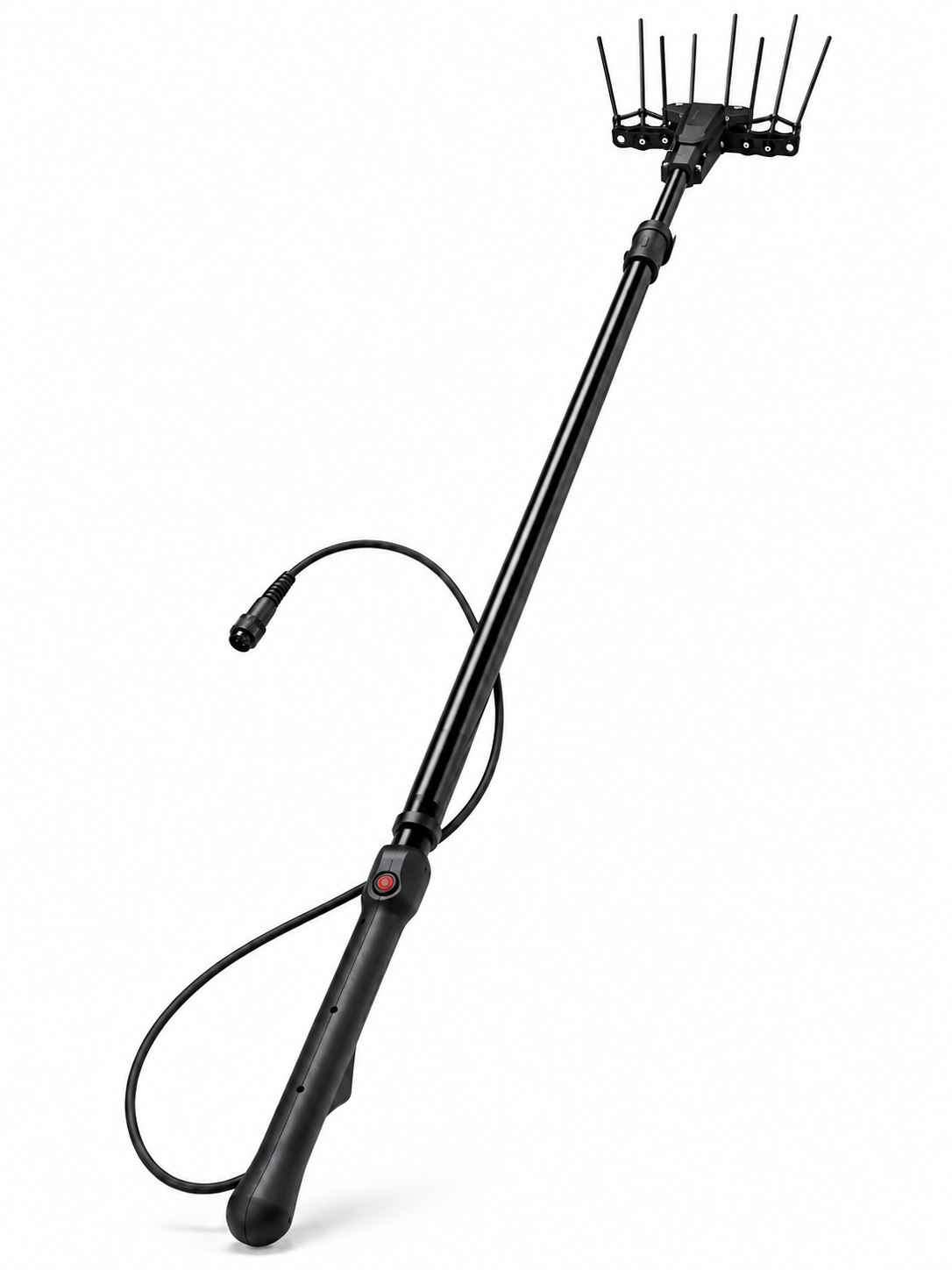 Vareador de Aceitunas a Batería powertec pro T2A-1 Profesional telescopico hasta 3.5 metros - Imagen 2